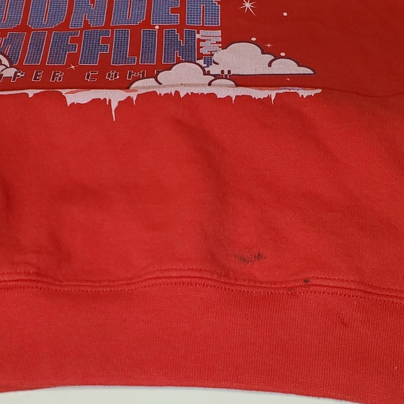 Christmas Cartoon The Office Show Dunder Mifflin Sweatshirt - Picture 4 of 5